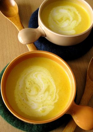 A picture of Comforting Pumpkin (Kabocha Squash) Potage.