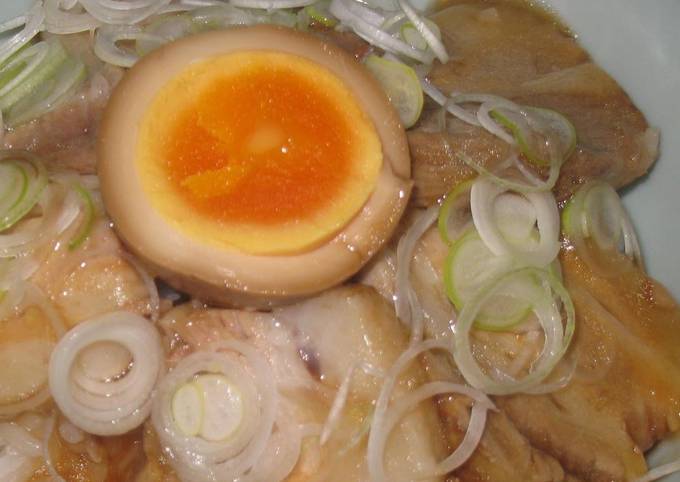 Meltingly Soft Kakuni-don: Simmered Pork Belly Rice Bowl!