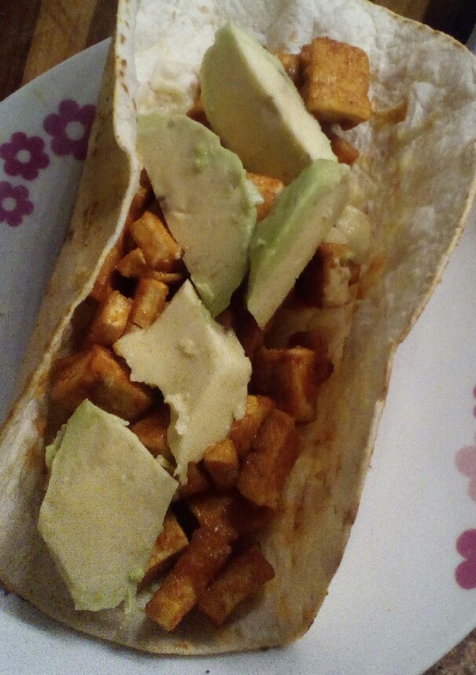 Una foto de Fajita vegana