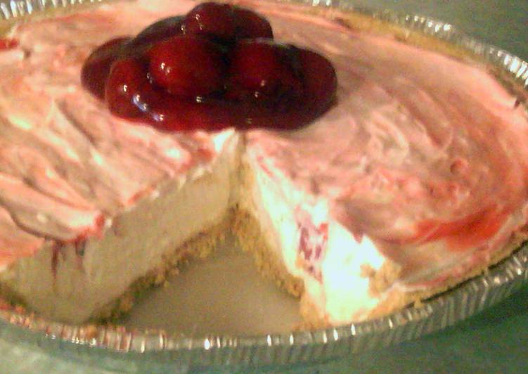 Easy cherry cream cheese pie