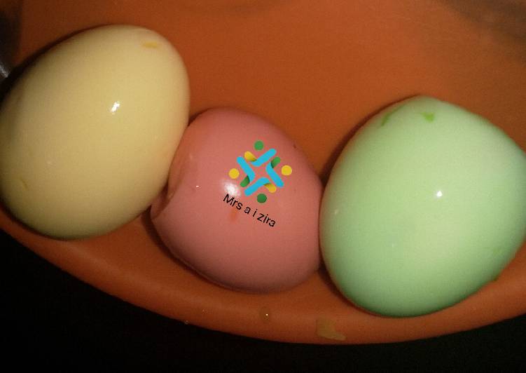 Recipe: Delicious Coloured eggs This is Secret Recipe  From My Kitchen !!
