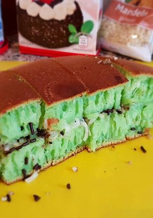 Foto resep Martabak Manis Pandan simple
