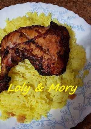 صورة لوصفة دجاج مشوي بدبس الرمان