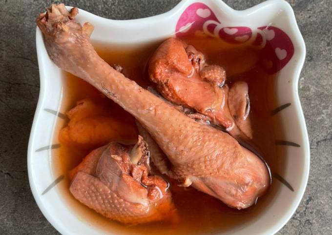 Panduan Masakan Resep Ayam angkak bawang putih