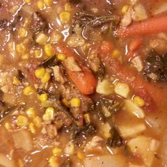 A picture of Curry Chicken Soup.
