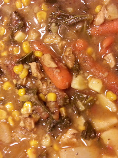 A picture of Curry Chicken Soup.