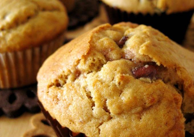 Easiest Way to Make Super Quick Homemade Brown Sugar and Adzuki Bean Muffins