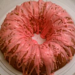 A picture of Easy Strawberry Cake.