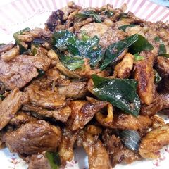 A picture of Kum Heong Fried Pork Meat.