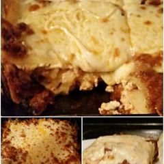 A picture of Tinklee's Amazing Lasagna.