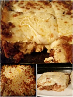 A picture of Tinklee's Amazing Lasagna.