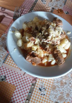 Una foto de Ñoquis caseros!