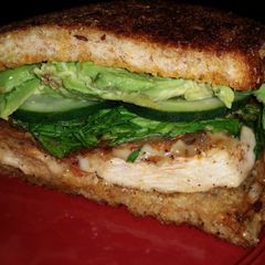 A picture of Grilled Chicken and Avocado Sandwich.
