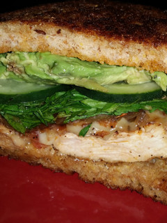 A picture of Grilled Chicken and Avocado Sandwich.