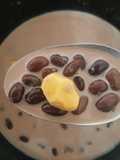 บวดถั่วดำงอก (GABA Black Bean) แปะก๊วยนมถั่วเหลืองโกโก้