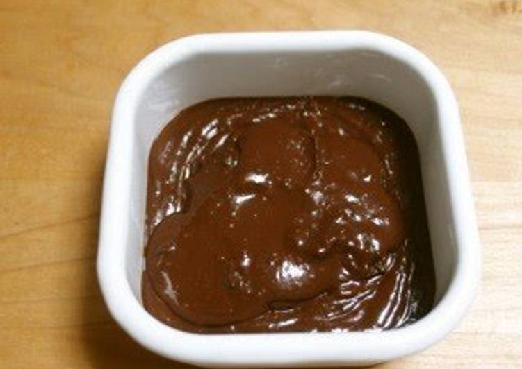 Recipe of Homemade Macrobiotic Chocolate Fondue