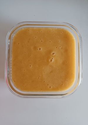 Una foto de Potito de fruta de verano