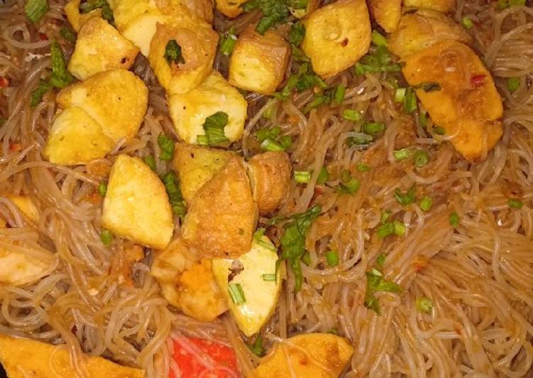 Bihun Tofu bumbu Kemiriš„”