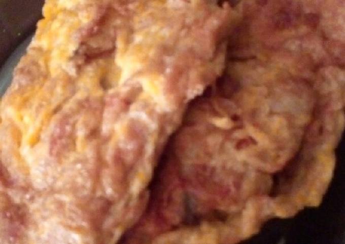 Langkah Mudah untuk Menyiapkan Telur dadar sambel bawang Anti Gagal