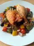 Vickys Mediterranean-Style Roast Chicken & Veg, GF DF EF SF NF