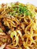 Ika Yakisoba (Panfried Noodles with Squid)