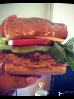 A picture of Mini bbq subs.