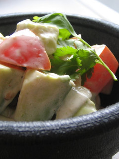 A picture of Avocado and Tomato Salad.