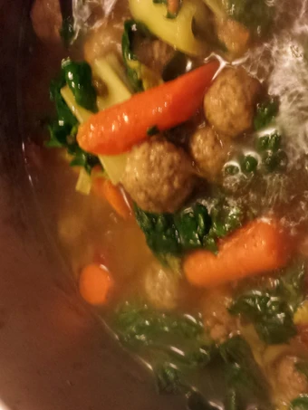 Easy Way Make Recipe mini meatball beef soup that is Delicious, Really Delicious}