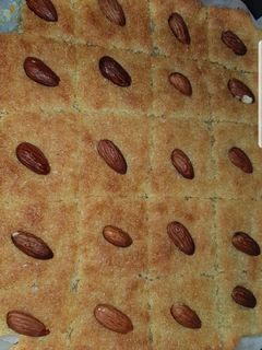 صورة لوصفة الهريسة باسهل واسرع طريقة