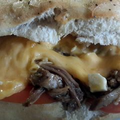 A picture of Pull Pork Sandwich..