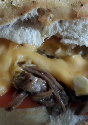 A picture of Pull Pork Sandwich..