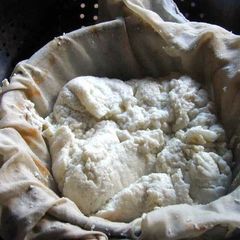 A picture of Homemade Ricotta.