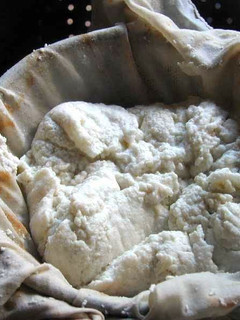 A picture of Homemade Ricotta.