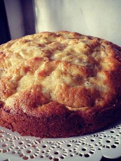 Una foto de Torta esponjosa de manzana