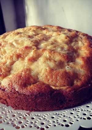 Una foto de Torta esponjosa de manzana