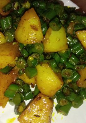 A picture of Potato Beans.