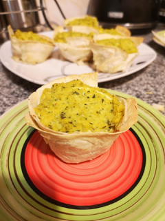 Una foto de Quiche de Pastel de Choclo
