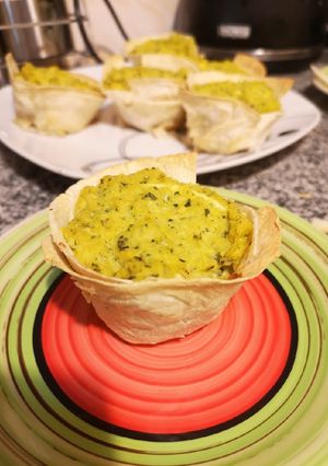 Una foto de Quiche de Pastel de Choclo