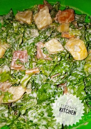 (Salad din Dankali) Potatoes salad ainihin hoton girkin