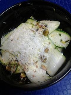 A picture of Zucchini salad.