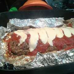 Una foto de Pan de carne!