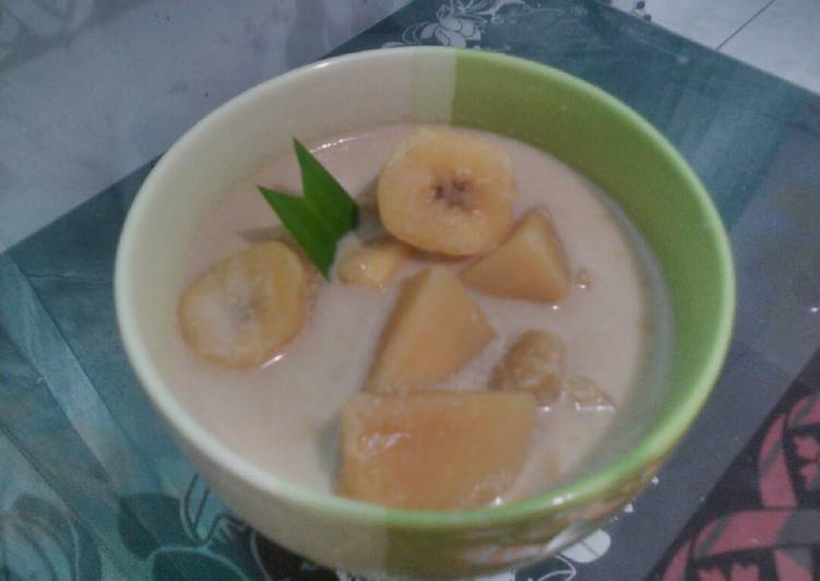 Resep: SempurnaKolak Pisang Sukun
