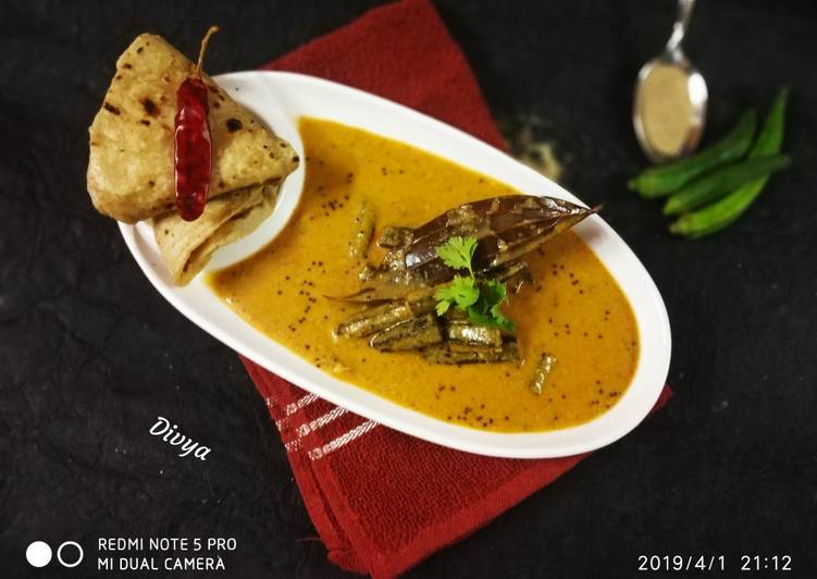 Recipe of Ultimate Doi posto bhindi