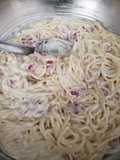 Spaghetti con Salsa Alfredo
