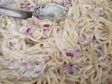Spaghetti con Salsa Alfredo