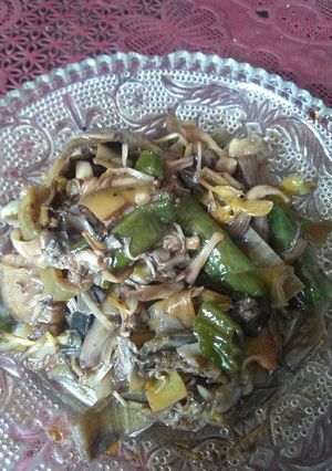 Foto resep Jantung pisang tumis terasi gampang buatnya