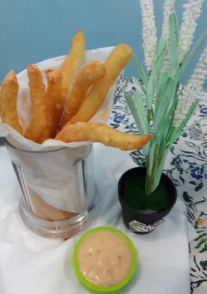 Foto resep Long Cheese Potato ala rumahan🍟