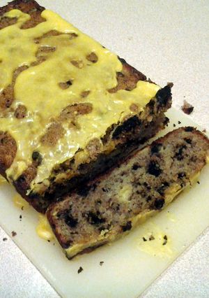 A picture of Oreo Banana Bread.