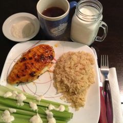 A picture of Cheese Stuffed Buffalo Chicken.
