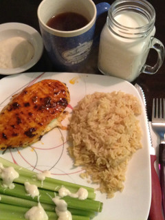 A picture of Cheese Stuffed Buffalo Chicken.